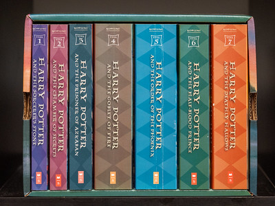 Collection of Harry Potter books